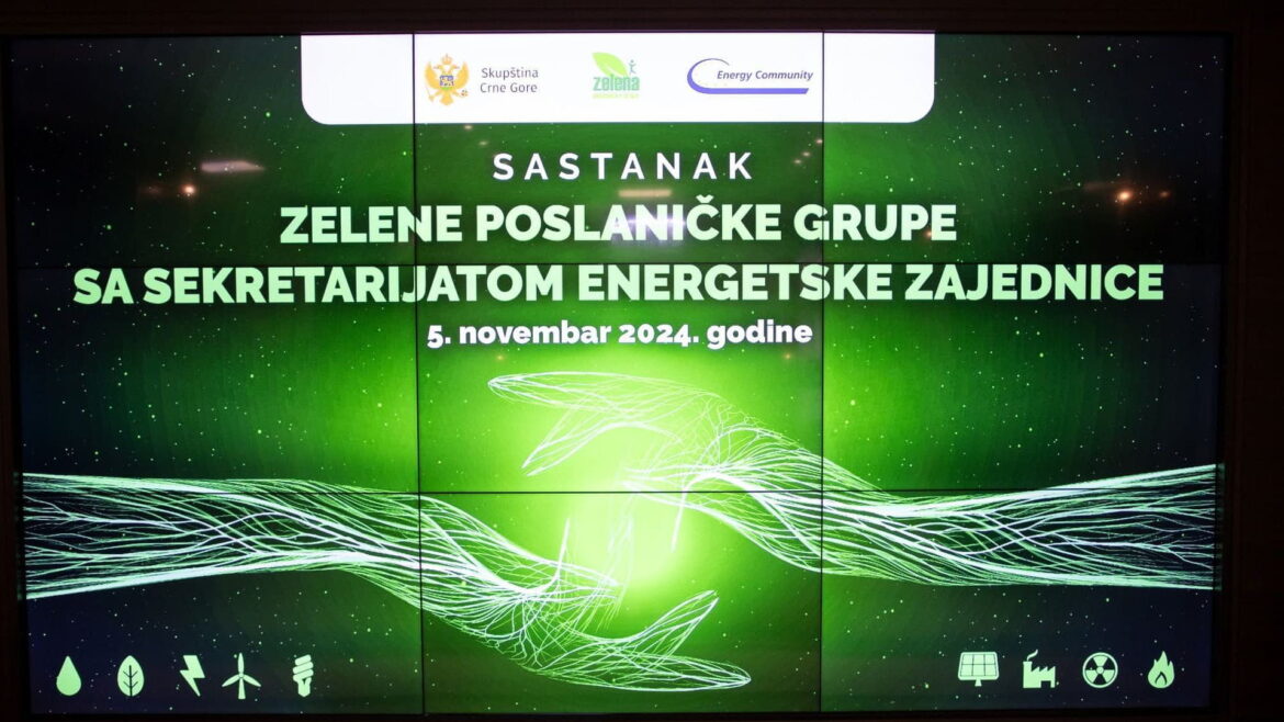 Zelena poslanička grupa održala sastanak sa Sekretarijatom Energetske zajednice